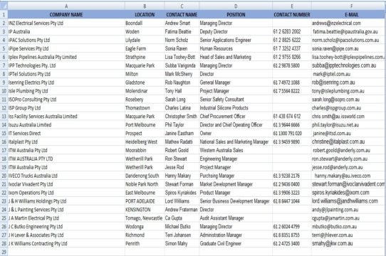 Excel Data Entry Work