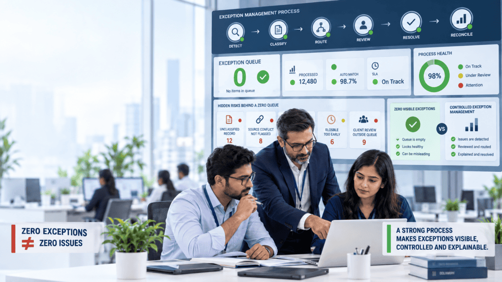 Zero Exception Queue Does Not Mean BPO Process Control